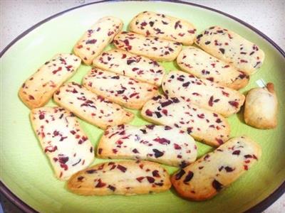 Cranberry cookies