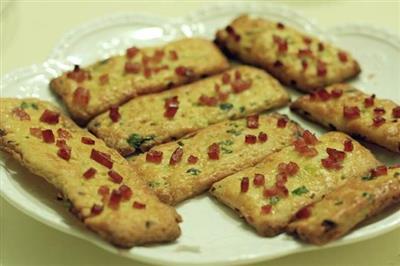 Onion butter cookies