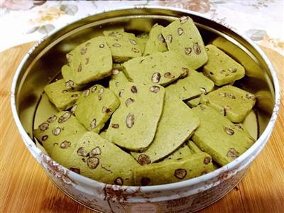 Red bean cookies and biscuits