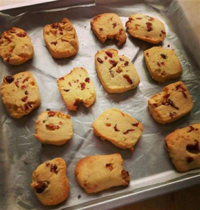 Cranberry cookies