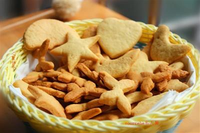 Galleta estrella de corazón