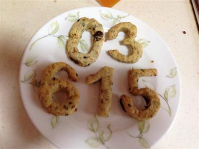 Healthy snacks - coconut biscuits