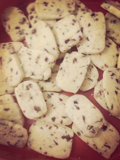 Cranberry cookies