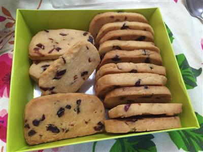 Cranberry cookies