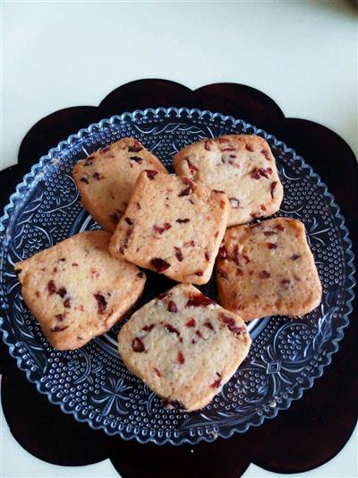 Cranberry cookies