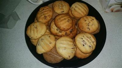 Delicious chocolate cookies