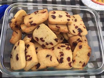 Cranberry cookies