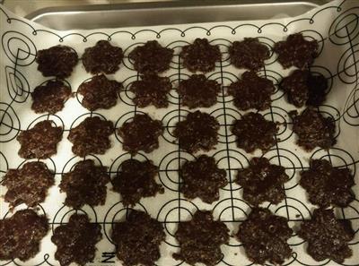 Galletas de avena chocolate