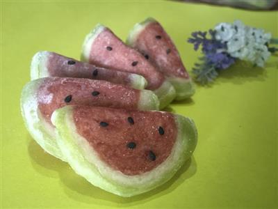 Watermelon biscuits