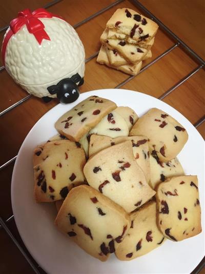 Cranberry cookies