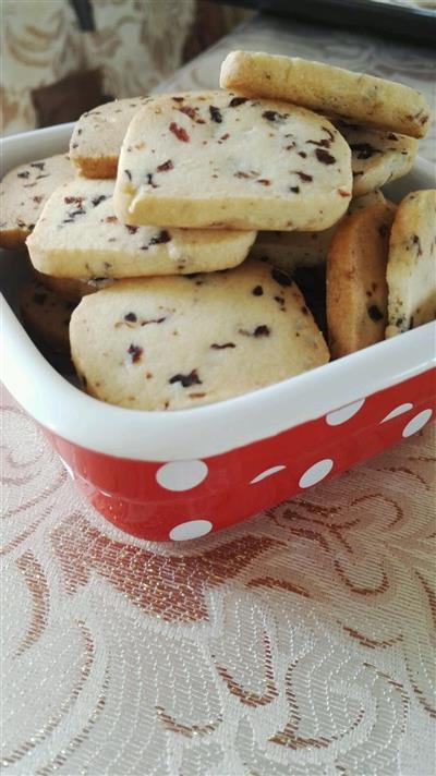 Cranberry cookies