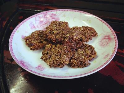 Deseo fresco de avena - chocolate y galletas de avena