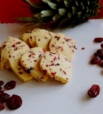 The cranberry cookie