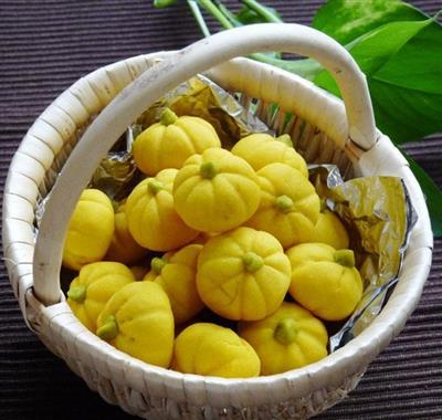 Cajas pequeñas de calabaza