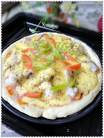 Italian cod pizza