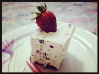 Oreo unroasted cheesecake