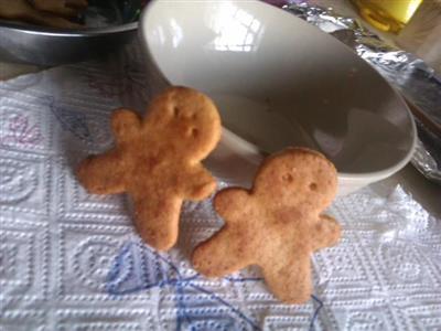 Lazy little gingerbread man