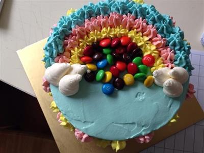 Rainbow cake