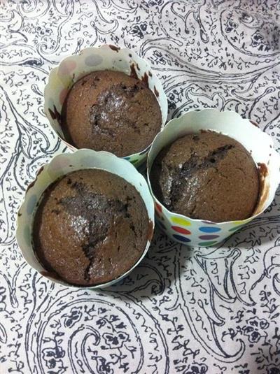 Ultra-soft chocolate muffins