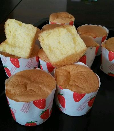 Sponge cake with eggs