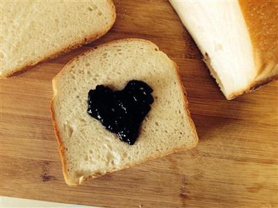 Bread machine version of white toast