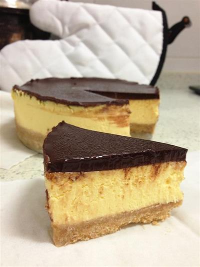 Chocolate light cheese cake