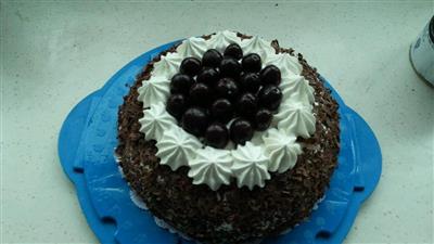 The Black Forest cake