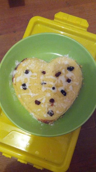 Chacha de arroz aroma naranja raíz chiffon Cake