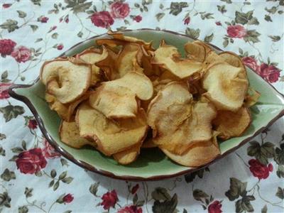 Tarjeta de manzana tostada