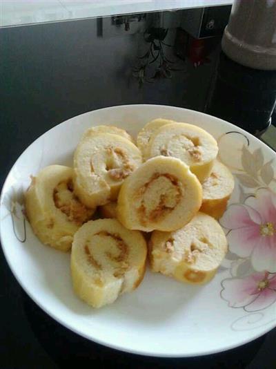 Rollo de pastel de carne