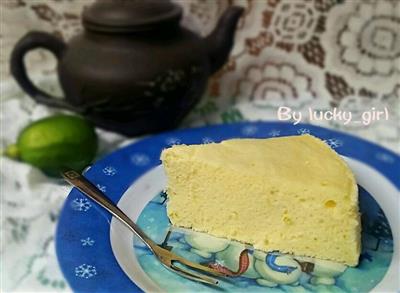 Fresh lemon stew cake