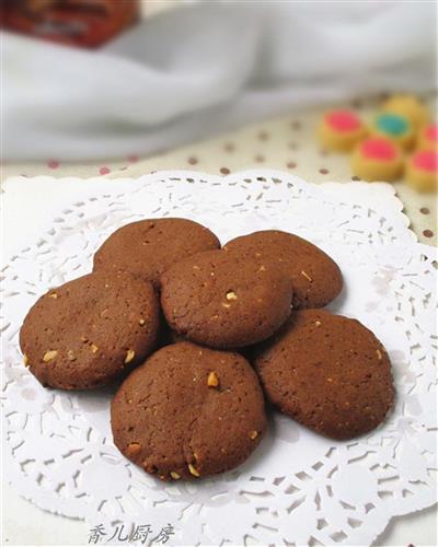 Almond and cocoa cookies