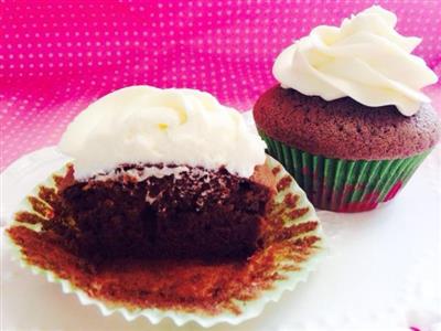 Contenido chocolate cupcake