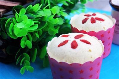 Steamed oatmeal cake