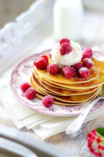 Panqueche desayuno americano