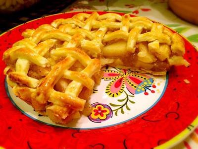 Agradeciendo canela apple pie