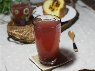 Cranberry and lemon tea