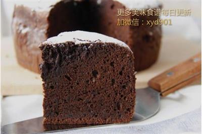 The classic chocolate cake