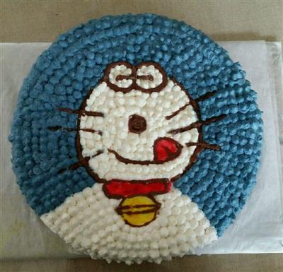 Robot cat cake