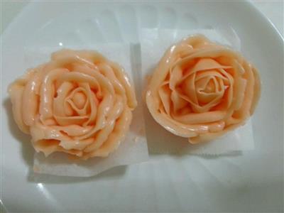 Crema de crema rosas flores