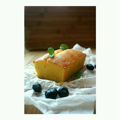 Lemon pound cake - a little refreshment wrapped in heavy oil