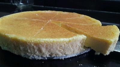 Easy quick version of the heavy cheese cake