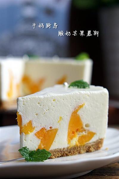 Yoghurt and Mango Mousse