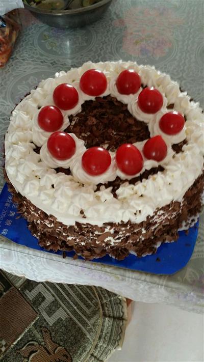 The Black Forest cake