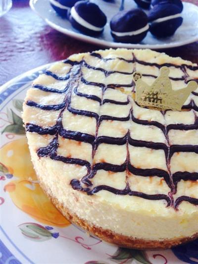 Marble cheese cake