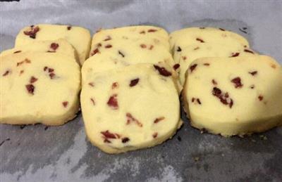 The cranberry biscuit