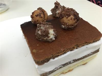 Cake de crema de chocolate