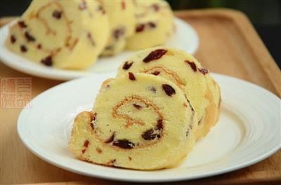 Rollos de pastel de quixo de arándanos