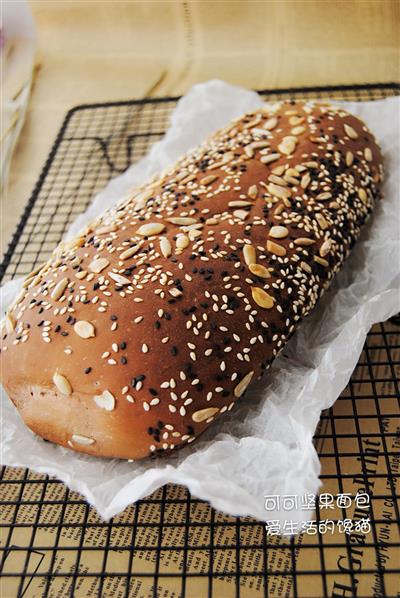 Pan de nueces de cacao