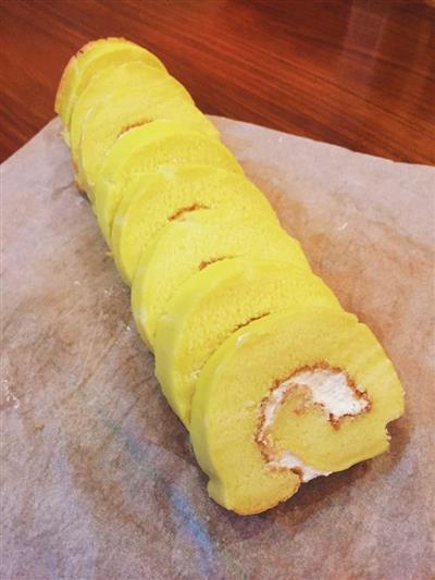 Leche de banana quixofe torta roll